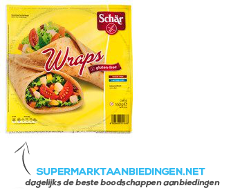 Schär Wraps aanbieding