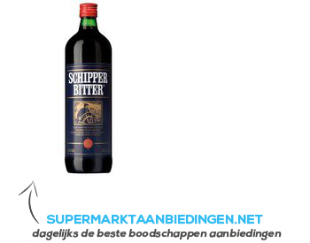 Schipperbitter aanbieding