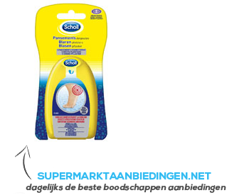 Scholl Blarenpleister hiel aanbieding