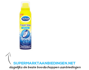 Scholl Deodorant schoenenspray aanbieding