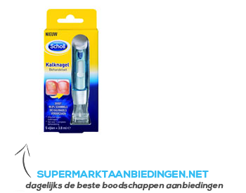 Scholl Kalknagel behandelset aanbieding