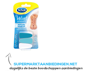 Scholl Velvet smooth nagel verzorging refill aanbieding