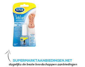 Scholl Velvet smooth nagelverzorgende olie aanbieding