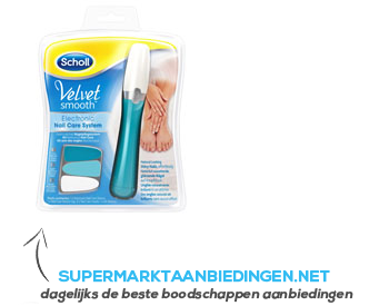 Scholl Velvet smooth nagelverzorgings systeem aanbieding