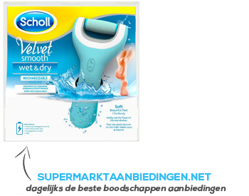 Exclusief Danser Wissen Scholl Velvet smooth wet & dry starter aanbieding | Supermarkt Aanbiedingen
