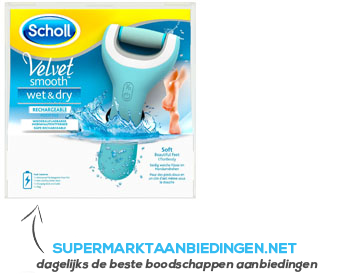 Scholl Velvet smooth wet & dry starter aanbieding