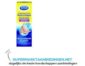 Scholl Voedende crème voeten & nagels aanbieding