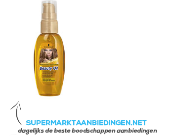 Schwarzkopf Beauty oil aanbieding