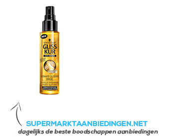 Schwarzkopf Gliss kur serum ultimate oil elixir aanbieding