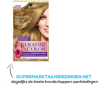 Schwarzkopf Keratine color 9.4 licht goudblond aanbieding