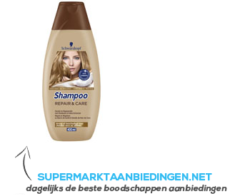Schwarzkopf Shampoo repair & care aanbieding