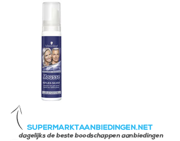 Schwarzkopf Silver reflex mousse aanbieding