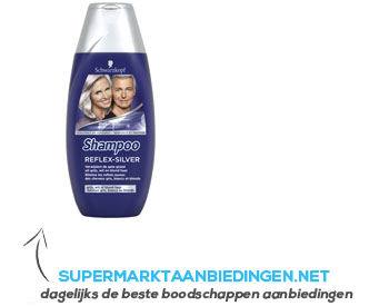 Schwarzkopf Silver reflex shampoo aanbieding