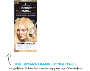 Schwarzkopf Uitgroeiset lightener aanbieding