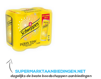 Schweppes Indian tonic aanbieding