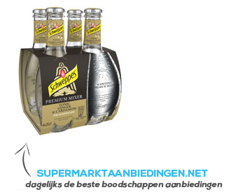 Schweppes Premium tonic ginger-cardamon aanbieding