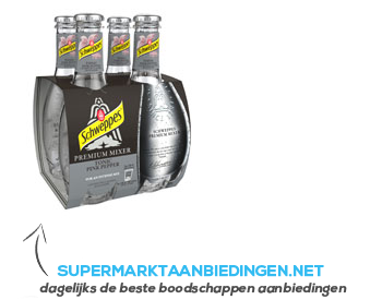 Schweppes Premium tonic pepper aanbieding