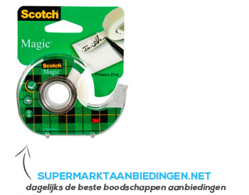 Scotch Magic invisible tape aanbieding