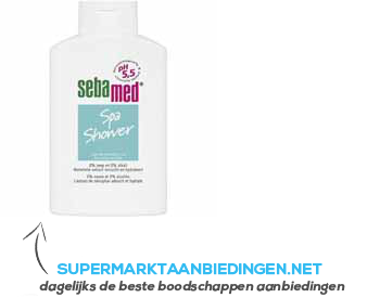 Sebamed Spa shower aanbieding