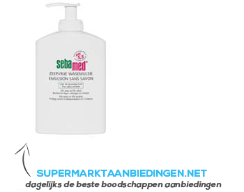 Sebamed Wasemulsie aanbieding