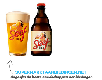 Seef Bier aanbieding