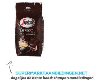 Segafredo Casa espresso bonen gusto cremoso aanbieding