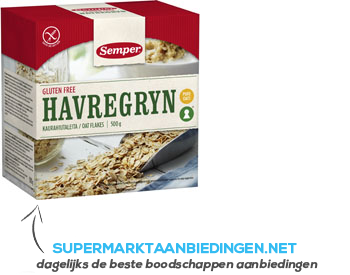 Semper Havregryn glutenvrij aanbieding