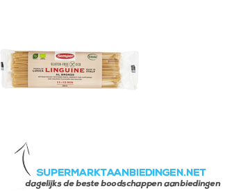 Semper Linguini pasta di lucca bio glutenvrij aanbieding