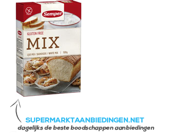 Semper Mix glutenvrij aanbieding