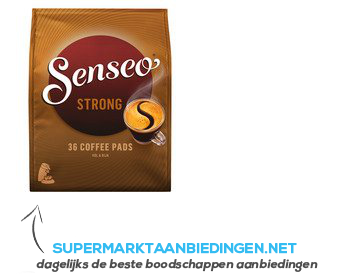 Senseo strong aanbieding