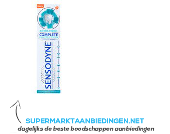 Sensodyne Complete protection extra fresh aanbieding