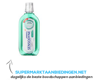 Sensodyne Fresh & minty mondwater aanbieding