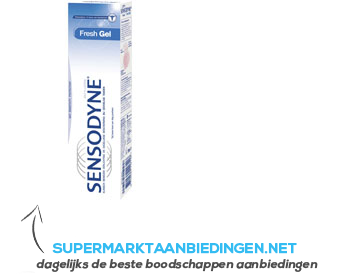 Sensodyne Fresh gel tandpasta aanbieding