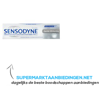 Sensodyne Gentle whitening tandpasta aanbieding