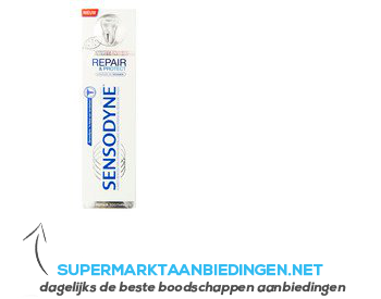 Sensodyne Repair & protect whitening aanbieding