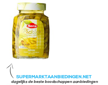 Sera Pickled mild peppers biber tursusu aanbieding