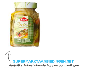 Sera Pickled mixed vegetables karisik tursu aanbieding