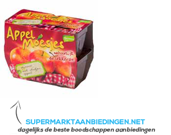 Servero Appelmoesjes met stukjes appel aanbieding