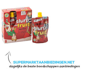 Servero Slurpfruit aardbei aanbieding