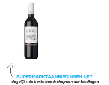 Settesoli Syrah Nero d'Avola aanbieding