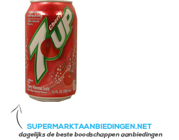 Seven Up Cherry aanbieding