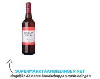 Sherry Medium aanbieding