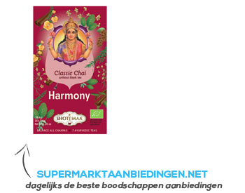 Shoti maa Harmony biologisch aanbieding