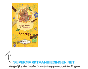 Shoti maa Sanctify biologisch aanbieding