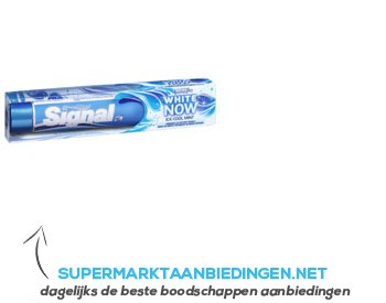 Signal White now ice cool mint aanbieding