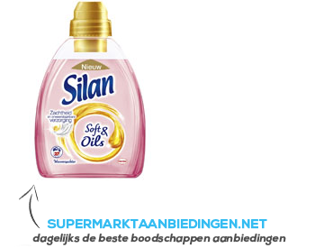 Silan Wasverzachter soft & oils pink aanbieding