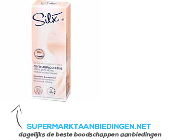 Silx Ontharingscrème extra mild aanbieding Supermarkt