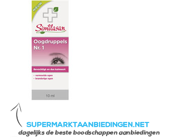 Similasan Oogdruppels aanbieding