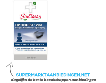 Similasan Optimoist 2-in-1 spray aanbieding