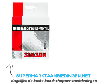 Simson Binnenband 26inch aanbieding